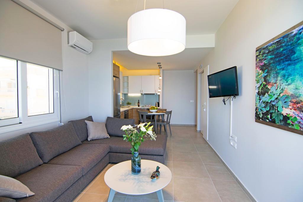 Sonja Beachfront Apartments Kato Daratso Exterior foto