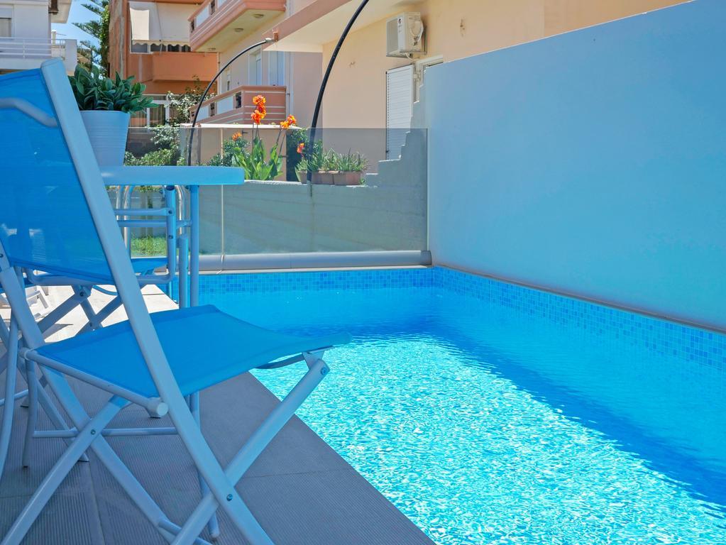 Sonja Beachfront Apartments Kato Daratso Exterior foto